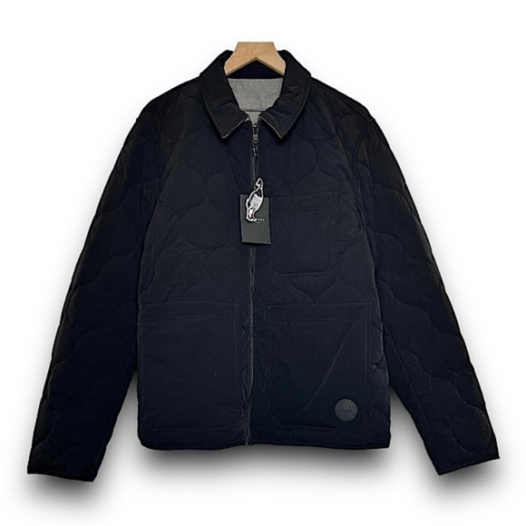 NWT TED BAKER Quilted Reversible Water-Resistant Chore Jacket Work Barn Coat 46 - Picture 7 of 16